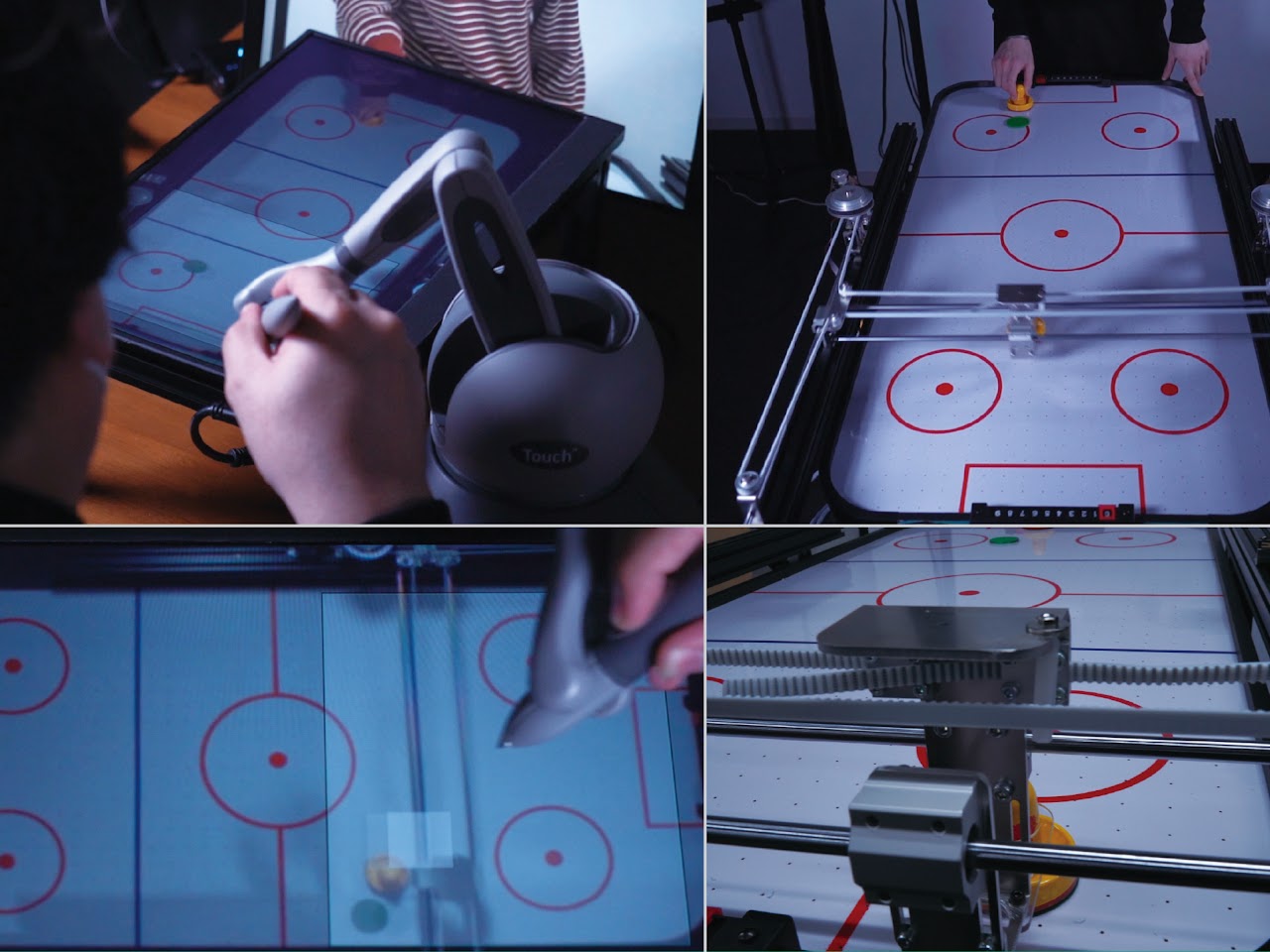 Behind The Game - Remote Haptic Interaction